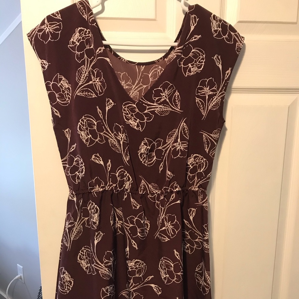 Maroon dress